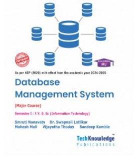 Database Management System Sem 1 B.Sc IT Techknowledge| Mumbai University