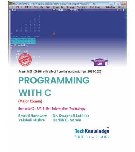 Programming  With C Sem I B.Sc IT Tech-Knowledge| Mumbai University