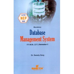 Database Management System Sem 1  B.Sc IT Sheth Publication