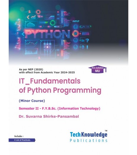 IT Fundamentals of Python Programming Sem 2 B.Sc-IT Techknowledge | NEP 2020