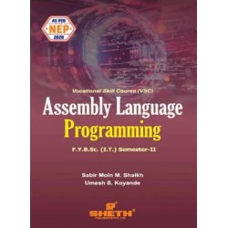 Assembly Language Programming Sem 2 B.Sc-IT Sheth