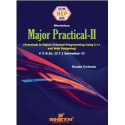 Major Practical-II  Sem 2 B.Sc-IT Sheth Publication | NEP