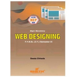 Web Designing Sem 2 B.Sc-IT Sheth Publication | NEP 2020