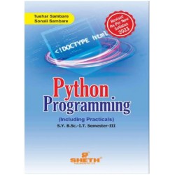 Python Pragramming Sem 3 SYBSc IT Sheth Publication |