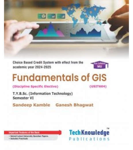 Fundamentals of GIS Sem 6  TYBSc-IT Tech-knowledge Publication