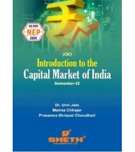 Introduction to the Capital Market of India Sem 2 Sheth Publication | NEP 2020