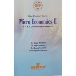 Microeconomics F.Y.B.A. Semester 2 Sheth Publication