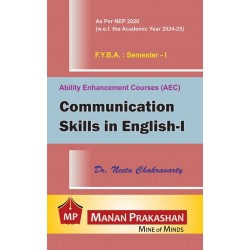 Communication Skill in English-1  F.Y.B.A. Semester 1 Manan