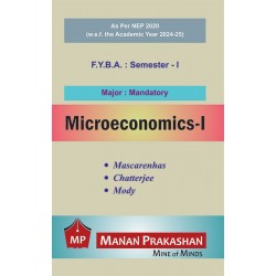 Microeconomics-I  F.Y.B.A. Semester 1 Manan Prakashan | NEP