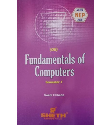 Fundamentals of Computers UG First Year Programme Sem 1 Sheth Publication