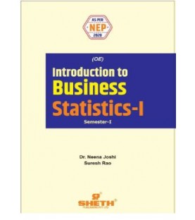 Introduction to Business Statistics UG First Year Programming Sem 1 Sheth Publication 