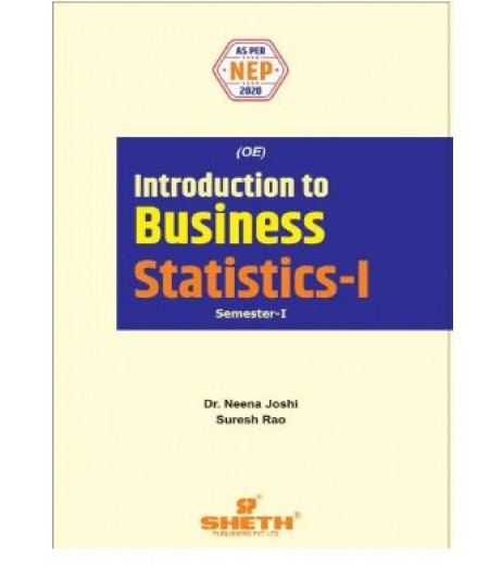 Introduction to Business Statistics UG First Year Programming Sem 1 Sheth Publication