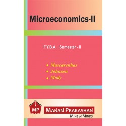 Microeconomics Paper-II  F.Y.B.A. Semester 2 Manan Prakashan