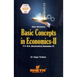 Basic Concepts in Economics-2  F.Y.B.A. Semester 2 Sheth