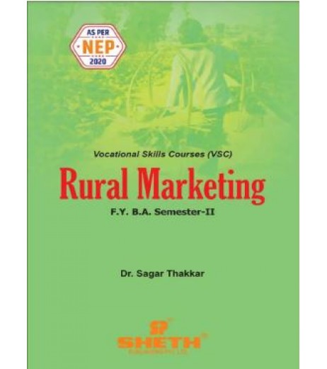 Rural Marketing F.Y.B.A. Semester 2 Sheth Publication