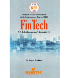 FinTech  F.Y.B.A. Semester 2 Sheth Publication | NEP 2020