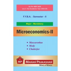 Microeconomics-II  F.Y.B.A. Semester 2 Manan Prakashan |