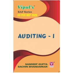 Auditing-I FYBAF Sem 1 Vipul Prakashan | NEP 2020