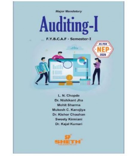 Auditing FYBAF Sem 1 Sheth Publication| NEP 2020