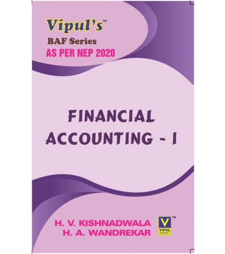 Financial Accounting-I FYBAF Sem 1 Vipul Prakashan BAF Sem 1 - SchoolChamp.net