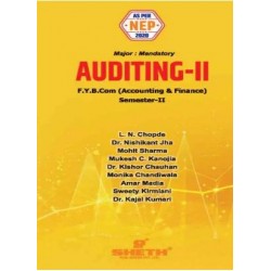 Auditing-II  FYBAF Sem 2 Sheth Publication