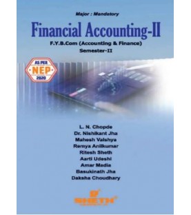 Financial Accounting-II FYBAF Sem 2 Sheth Publication | NEP 2020