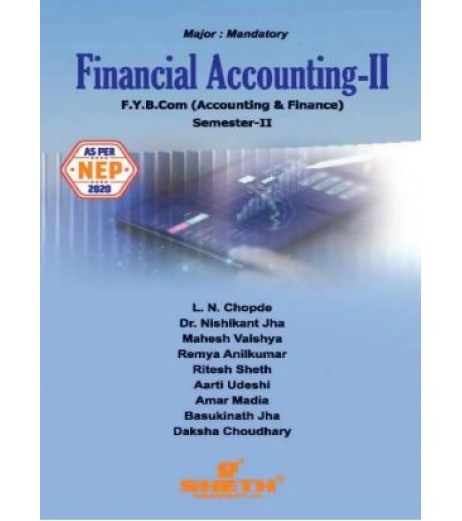 Financial Accounting-II FYBAF Sem 2 Sheth Publication - SchoolChamp.net