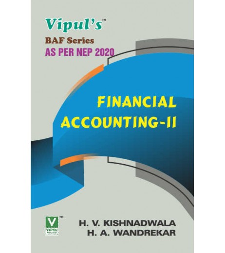 Financial Accounting-II FYBAF Sem 2 Vipul Prakashan | NEP 2020