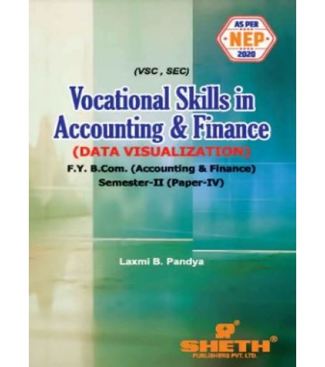 Vocational Skills in Accounting and Finance Paper -4  FYBAF Sem 2 Sheth Publication 