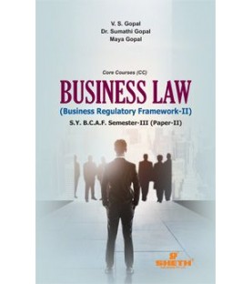 Business Regulatory Framework (Business Law – II) SYBAF Sheth Publication