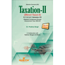 Direct Tax 1 (Taxation-ll) SYBAF Sem 3 Sheth Publication