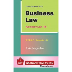 Business Law SYBAF Sem 4 Manan Prakashan