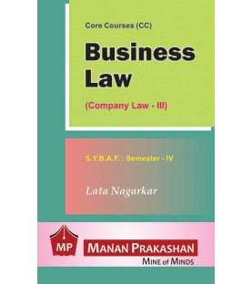 Business Law SYBAF Sem 4 Manan Prakashan