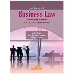 Business Law-III SYBAF Sem 4 Sheth Publication