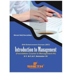 Introduction to Management ( FC In Management-IV) SYBAF Sem