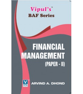 Financial Management (Paper-II) TYBAF Sem 5 Vipul Prakashan