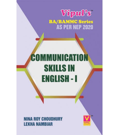 Communication Skill in English -1 Sem 1 FYBAMMC Semester 1 Vipul Prakashan