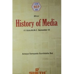 History of Media Sem 2 FYBAMMC Sheth Publication | NEP 2020