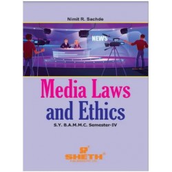 Media Laws and Ethics Sem 4 SYBAMMC Sheth Publication