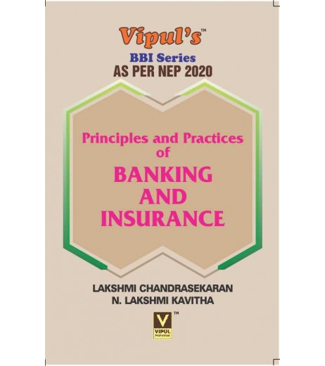 Principles and Practice in Banking and Insurance FYBBI Sem 1 Vipul Prakashan | NEP 2020 - SchoolChamp.net