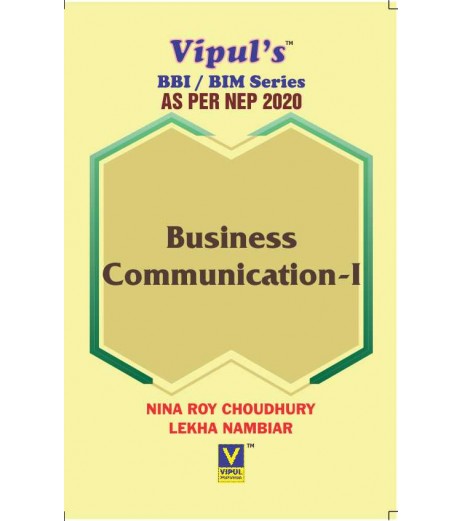 Business Communication-1  FYBBI FYBIM Sem 1  Vipul Prakashan | NEP 2020