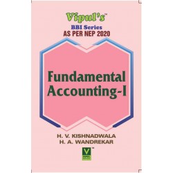 Fundamental Accounting–I FYBBI Sem 1 Vipul Prakashan | NEP 2
