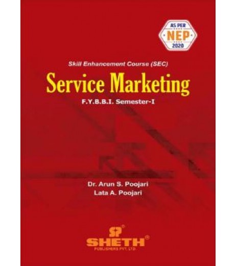 Services Marketing FYBBI Sem 1 Sheth Publication |  NEP 2020