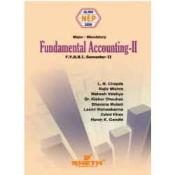 Financial Accounts FYBBI Sem 2 Sheth Publication | NEP 2020