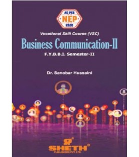 Business Communication-II FYBBI Sem 2 Sheth Publication | NEP 2020