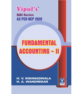 Financial Accounts FYBBI Sem 2 Vipul Prakashan| NEP 2020