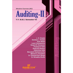 Auditing – II TYBBI Sem 6 Sheth Publication