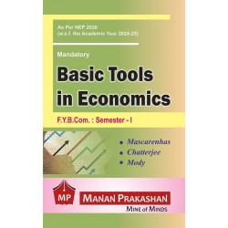 Basic Tools In Economics FYBcom  Sem 1 Manan Prakashan