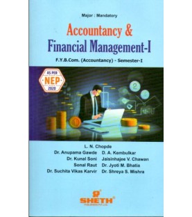 Accounting and Financial Management -1 FYBcom Sem 1 Sheth Publication