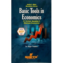 Basic Tools In Economics FYBcom  Sem 1 Sheth Publication |